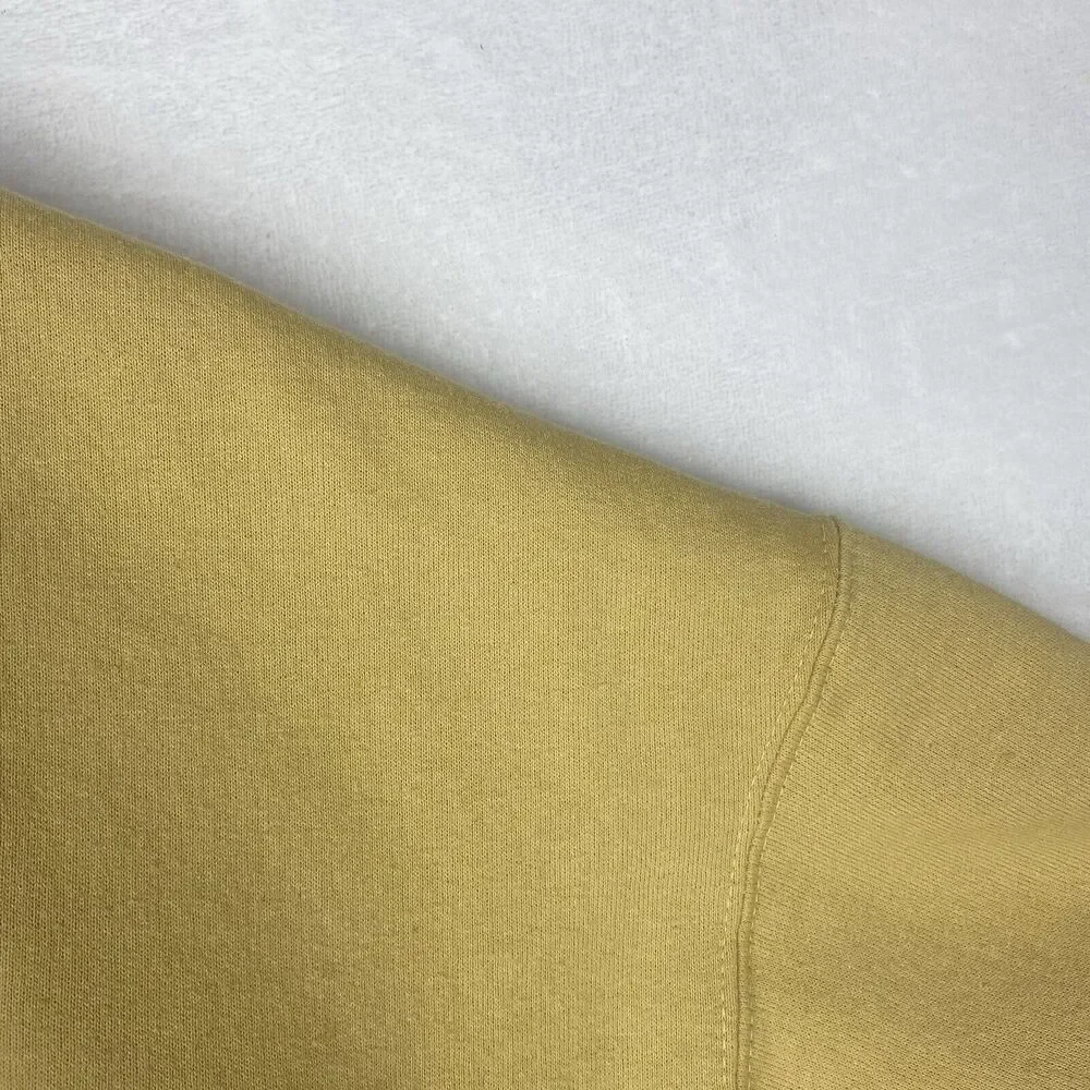 Vintage Champion USN United States Navy Sweater Mens XXL 2XL Yellow Sweatshirt
